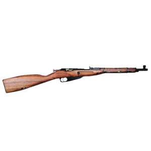 Keystone KSAM38 Mini Mosin M38 .22 LR bolt-action single-shot rifle with walnut stock and blued finish