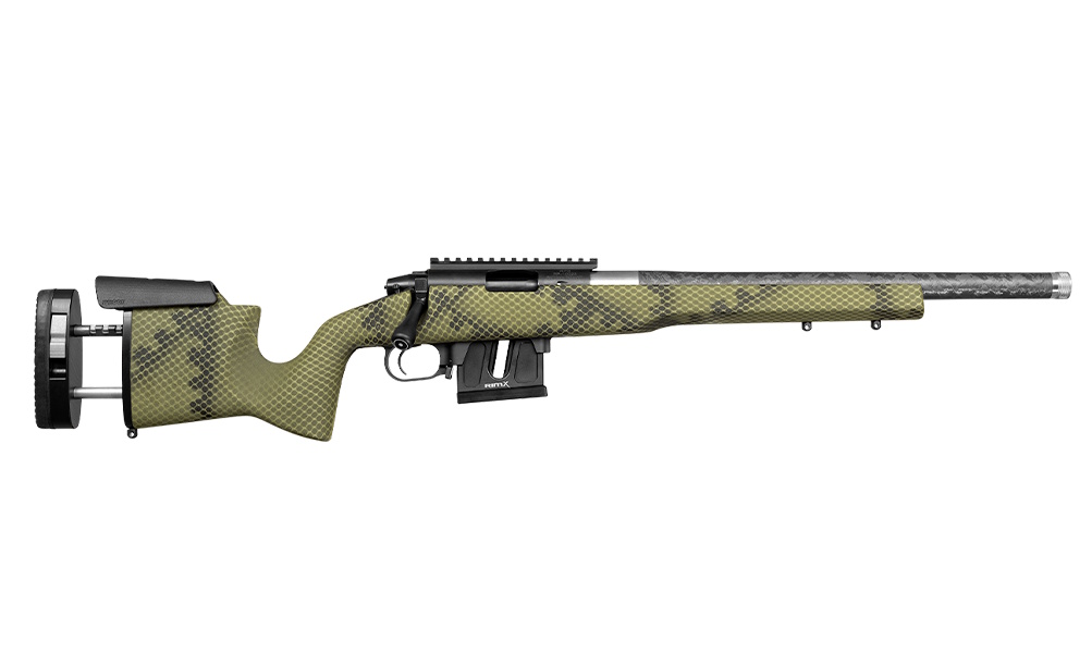 Proof Research Latitude 22LR Sendero 18 inch adjustable LOP Green Jungle carbon fiber stock