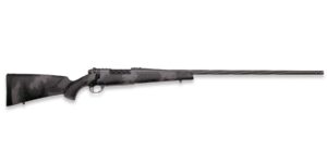 Weatherby Mark V Live Wild Rifle .300 Weatherby Magnum with spiral-fluted threaded barrel and hand-painted stock