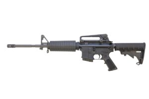 Bushmaster M4 Patrolman's 5.56 NATO rifle with 16-inch barrel and detachable carry handle
