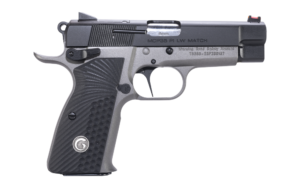 EAA Girsan MCP35 LW Match 9mm pistol with tungsten gray frame and black slide
