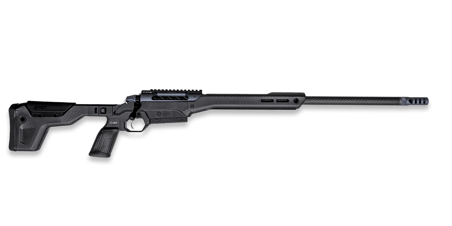 Weatherby 307 Alpine MDT Carbon rifle, .300 Winchester Magnum, 22-inch BSF carbon barrel, MDT HNT26 chassis