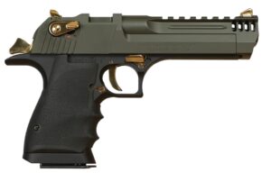 Magnum Research Desert Eagle L5 .357 Magnum 5in Black Frame Mil-Spec Green Slide