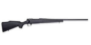 Weatherby Vanguard Obsidian 6.5 PRC bolt-action rifle with black synthetic Monte Carlo stock
