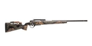 Seekins Havak Element M3 Woodland 277 Fury 20in rifle side view