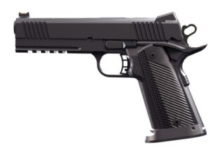 Rock Island Armory TAC Ultra FS HC 10mm double-stack 1911 pistol with black parkerized finish and G10 grips