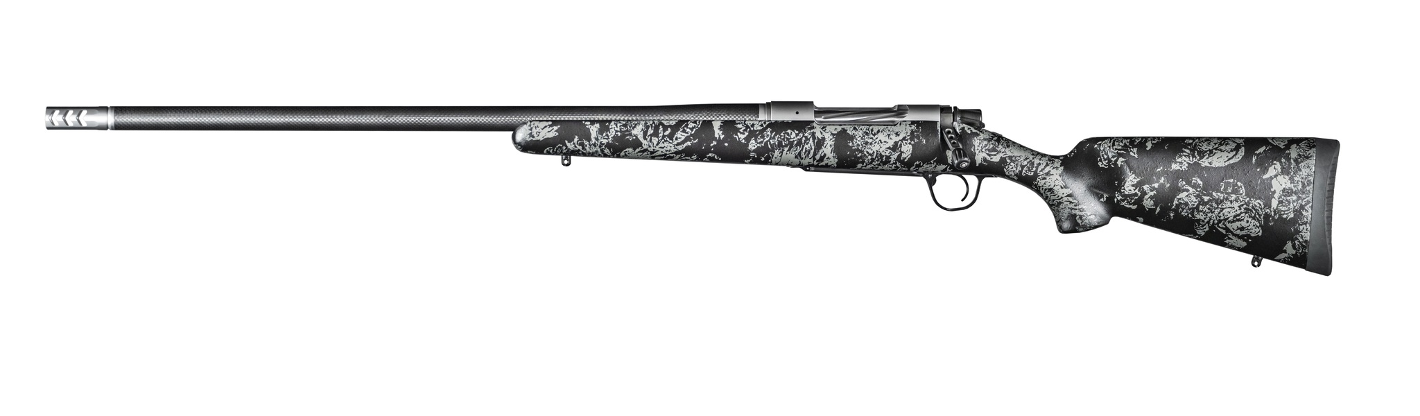 Christensen Arms Ridgeline FFT .300 PRC left-hand rifle with carbon fiber stock and threaded 22 inch barrel