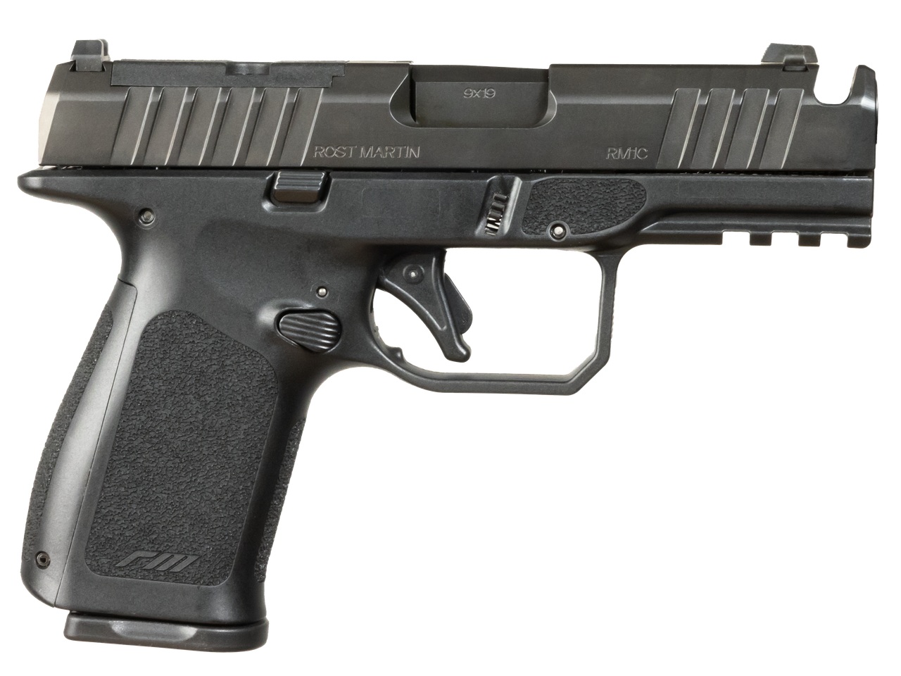 ROST MARTIN RM1C 9mm 4 in Optic-Ready Comp Black