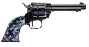 Heritage Arms Rough Rider .22 LR revolver 4.75 inch blued finish with American Flag grips