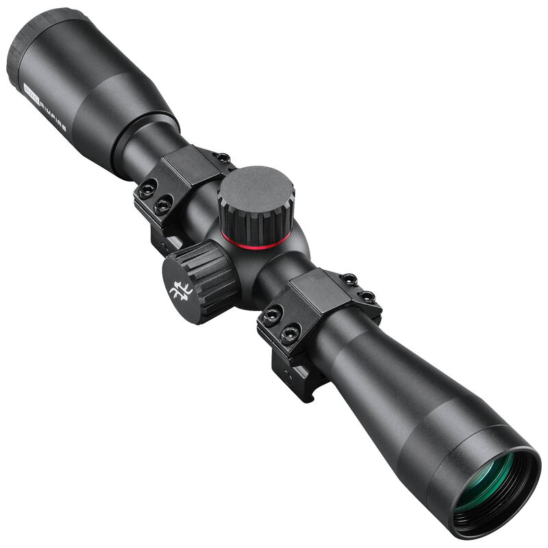 Simmons Pro Rimfire 3-9x32 riflescope, black matte finish, front view