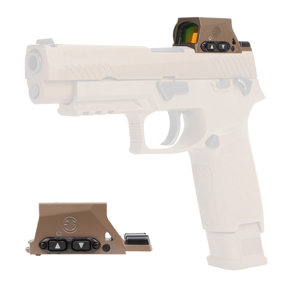 SIG SAUER ROMEO-M17 Pistol Optic, Coyote Tan, 1x24mm - Alexander's