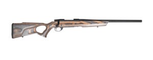 Weatherby Vanguard Vanguard Spike Camp .350 Legend 20 inch threaded barrel bolt-action rifle side view