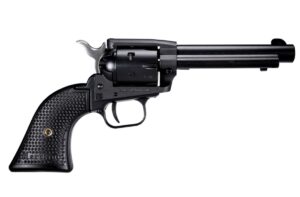 Heritage Rough Rider steel-frame revolver 4.75 inch black satin with polymer grips