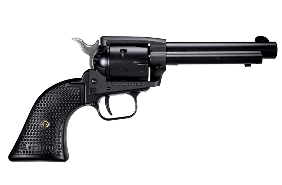 Heritage Rough Rider .22 LR 4.75 in Steel Frame Revolver Black Satin
