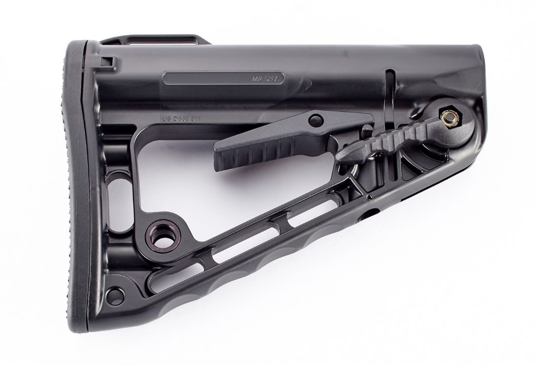 Wilson Combat Super-Stoc carbine buttstock black polymer collapsible for AR-15