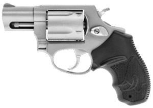 Taurus 605 .357 Magnum 5-shot revolver with matte stainless finish and black rubber grip