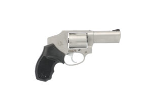 Taurus 650 .357 Magnum 3-inch stainless 5-shot revolver with black rubber grip