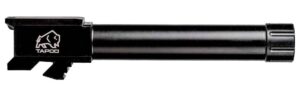 Tapco TAP22002 Glock 19 threaded drop-in barrel, 9mm, black nitride, 1/2x28 thread protector included
