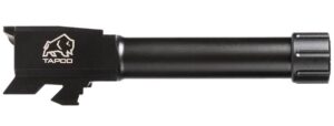 Tapco TAP22003 Glock 43/43X threaded drop-in barrel in black nitride