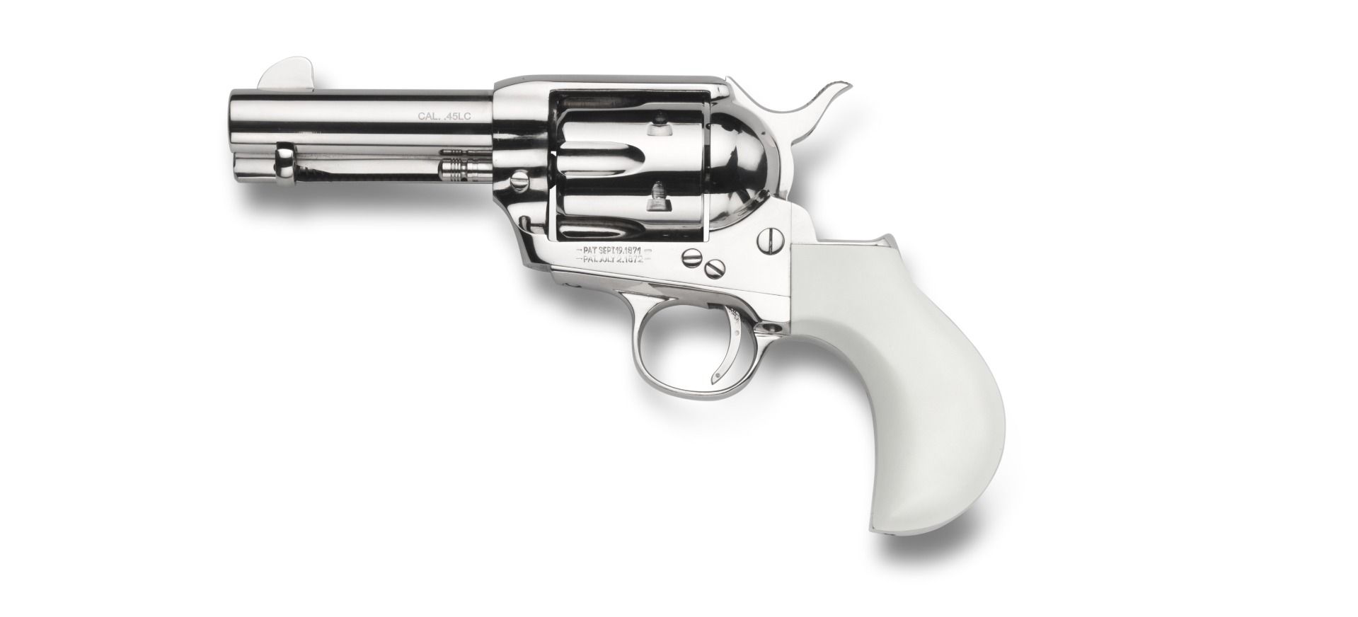 Taylors & Company 1873 9mm 6-Shot 3.5-inch Nickel Revolver
