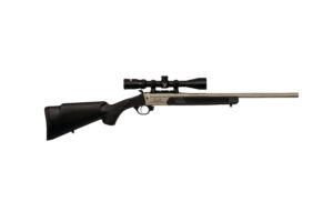 Turner Fabrications Outfitter G3 .35 Remington 22-inch rifle with 3-9x40 scope and black synthetic stock