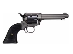 Heritage Rough Rider .22 LR single-action revolver 4.75 inch barrel tungsten Cerakote black satin cylinder polymer star grips