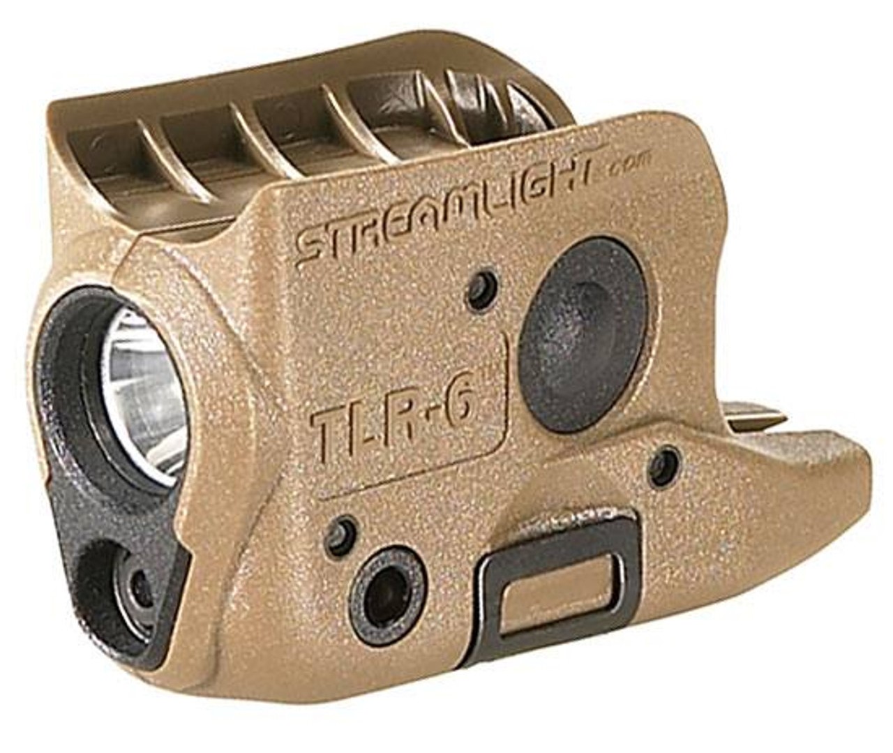 Streamlight TLR-6 weapon light with red laser flat dark earth for Glock 42/43