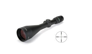 Trijicon AccuPoint 2.5-10x56mm riflescope, black, illuminated duplex reticle