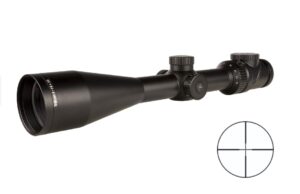 Trijicon AccuPoint 4-16x50 riflescope with green illuminated duplex reticle, 30mm tube, satin black