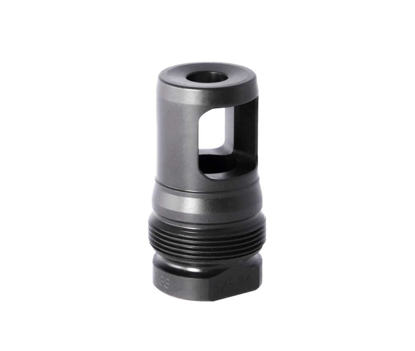 Dead Air XEMAX muzzle brake 3/4-24 for .338 caliber, black nitride finish