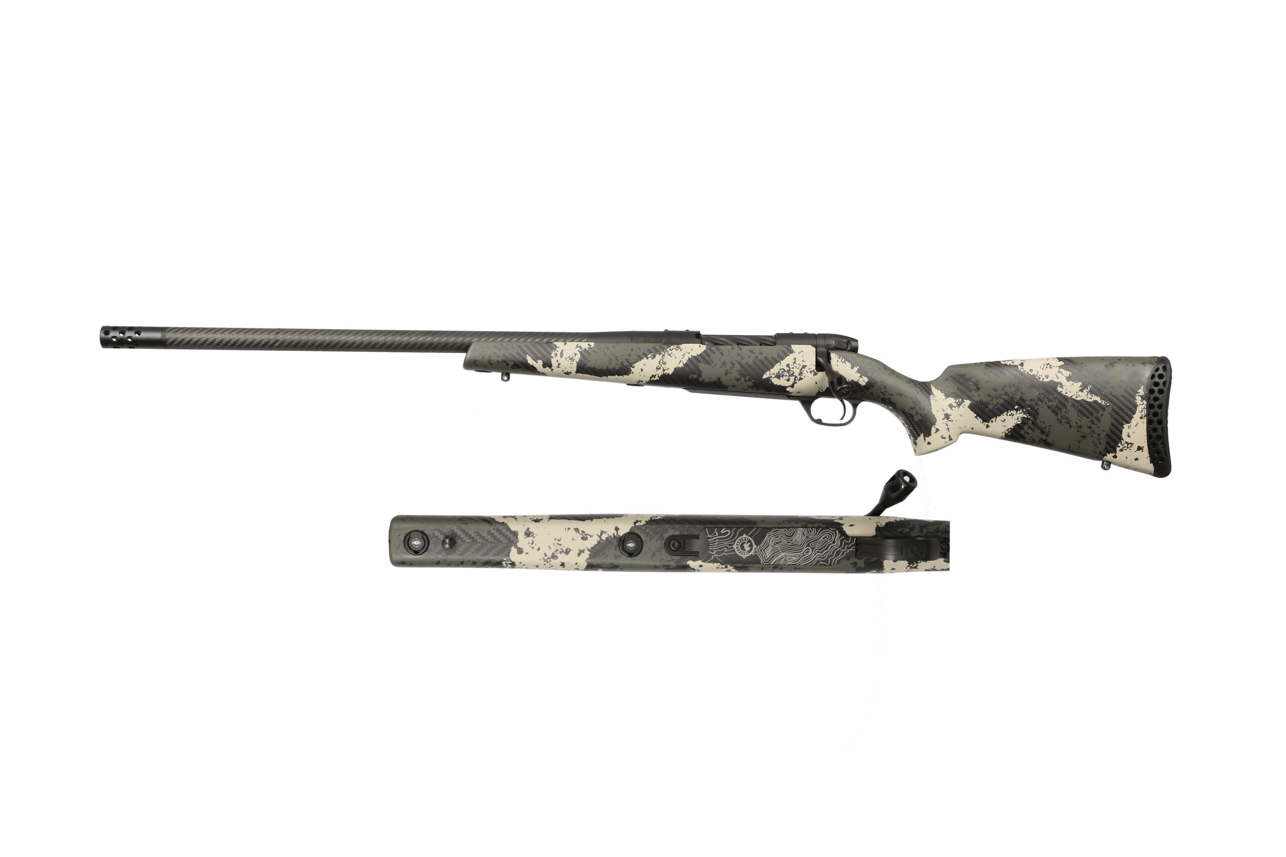 Weatherby Mark V BC Guide 6.5mm Creedmoor 22 inch bolt-action rifle with carbon fiber stock