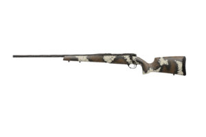 Weatherby Mark V High Country .257 Weatherby Magnum left-hand rifle with Peak 44 Bastion carbon fiber stock