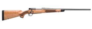 Winchester Model 70 Super Grade Maple 6.8 Western 24 inch rifle gloss maple stock blued metal