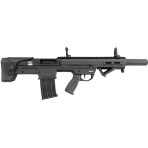 Charles Daly N4S bullpup 12ga shotgun side view black 18.5 inch barrel