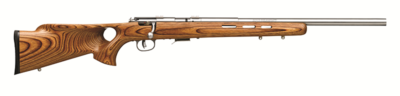 Savage 93R17 BTVS 17 HMR 21″ Thumbhole Rifle