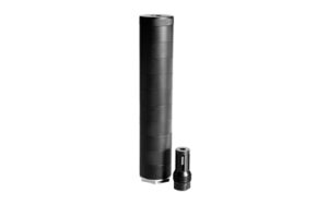 Advantage Arms 1.75X9 black stainless modular suppressor for .338 Lapua
