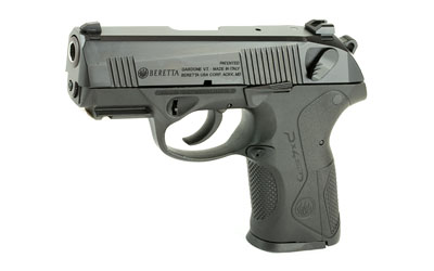 Beretta PX4 Storm Compact 9mm pistol, black polymer frame, serrated slide, Picatinny rail
