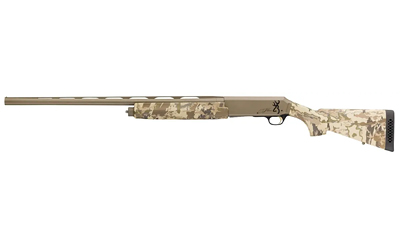 Browning Silver Field 12ga with 26in vent-rib barrel, Flat Dark Earth receiver and Vintage Tan camo stock
