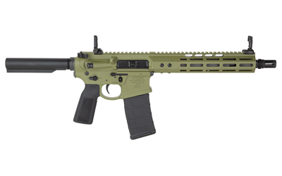 Noveske Gen4 N4 5.56 10.5-inch rifle in green Cerakote with 30-round capacity