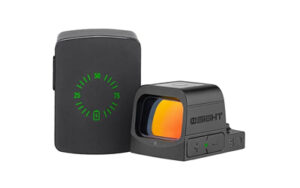 Osight S reflex red dot sight 2 MOA dot 32 MOA circle RMSc black matte