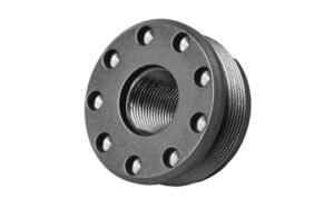 SilencerCo 5/8x24 direct thread mount in black stainless steel