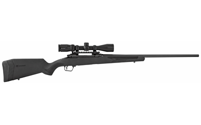 Savage 110 Apex Hunter XP left-hand 6.5 Creedmoor 24 in rifle with mounted Vortex Crossfire II 3-9x40 scope
