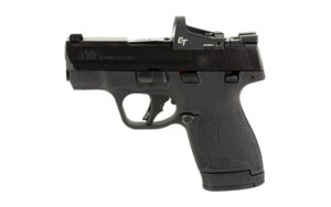 Smith & Wesson M&P9 Shield Plus 9mm 3.1in with Crimson Trace CTS-1500 red dot and night sights