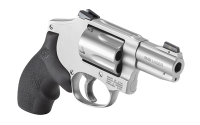 Smith & Wesson 940-3 9mm 2.17-inch stainless carry revolver front view