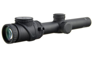 Trijicon AccuPoint 1-6x24mm riflescope, 30mm tube, Circle-Cross reticle with green dot