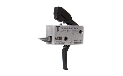 TriggerTech AR-10 Duty two-stage flat trigger black anodized stainless steel