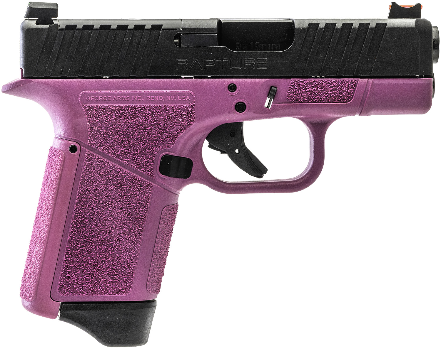 GForce Arms GF9 Rapture 9mm 3.25-inch Pink Cerakote optic-ready handgun