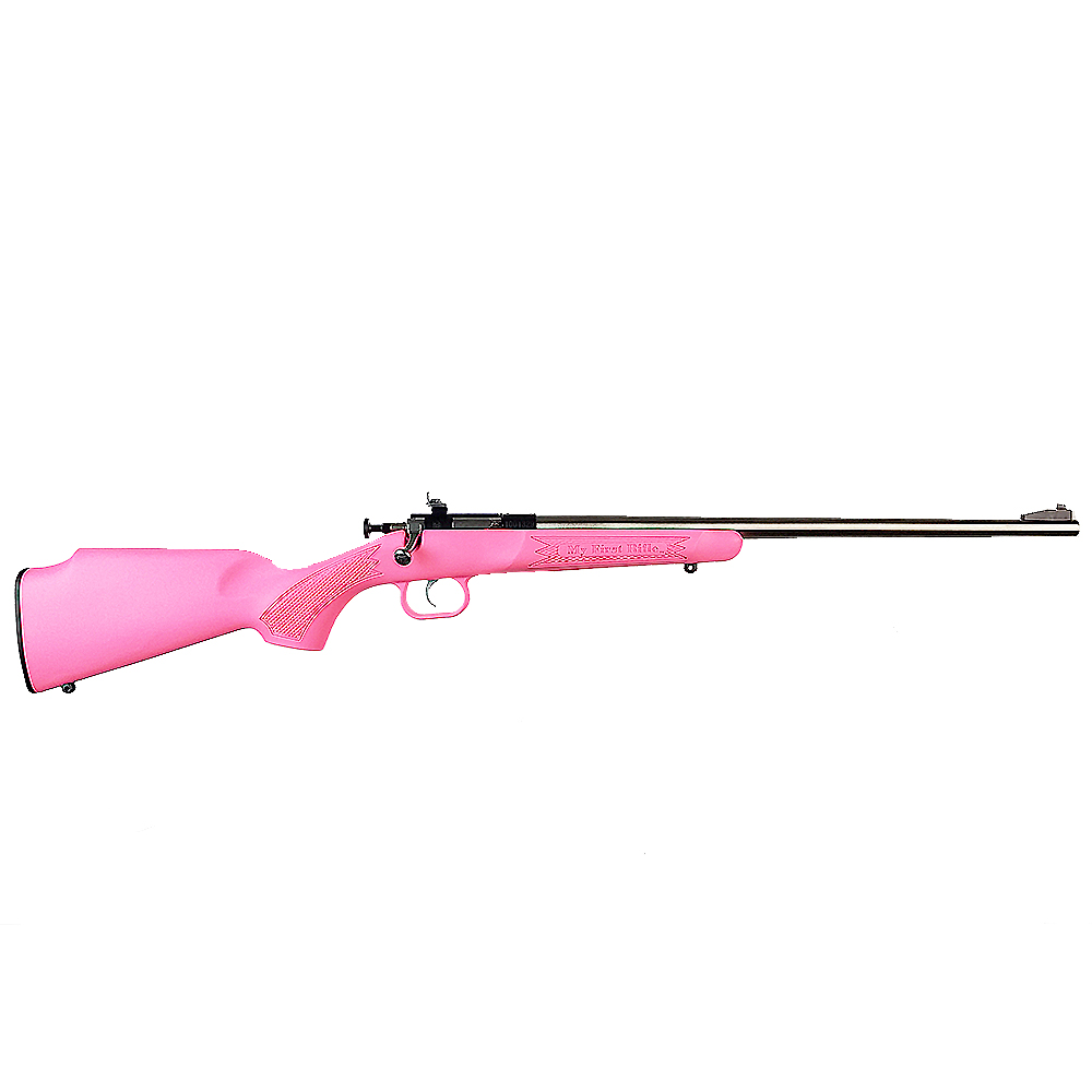 Keystone Crickett .22 LR 16.12 in Pink Stainless Single Shot