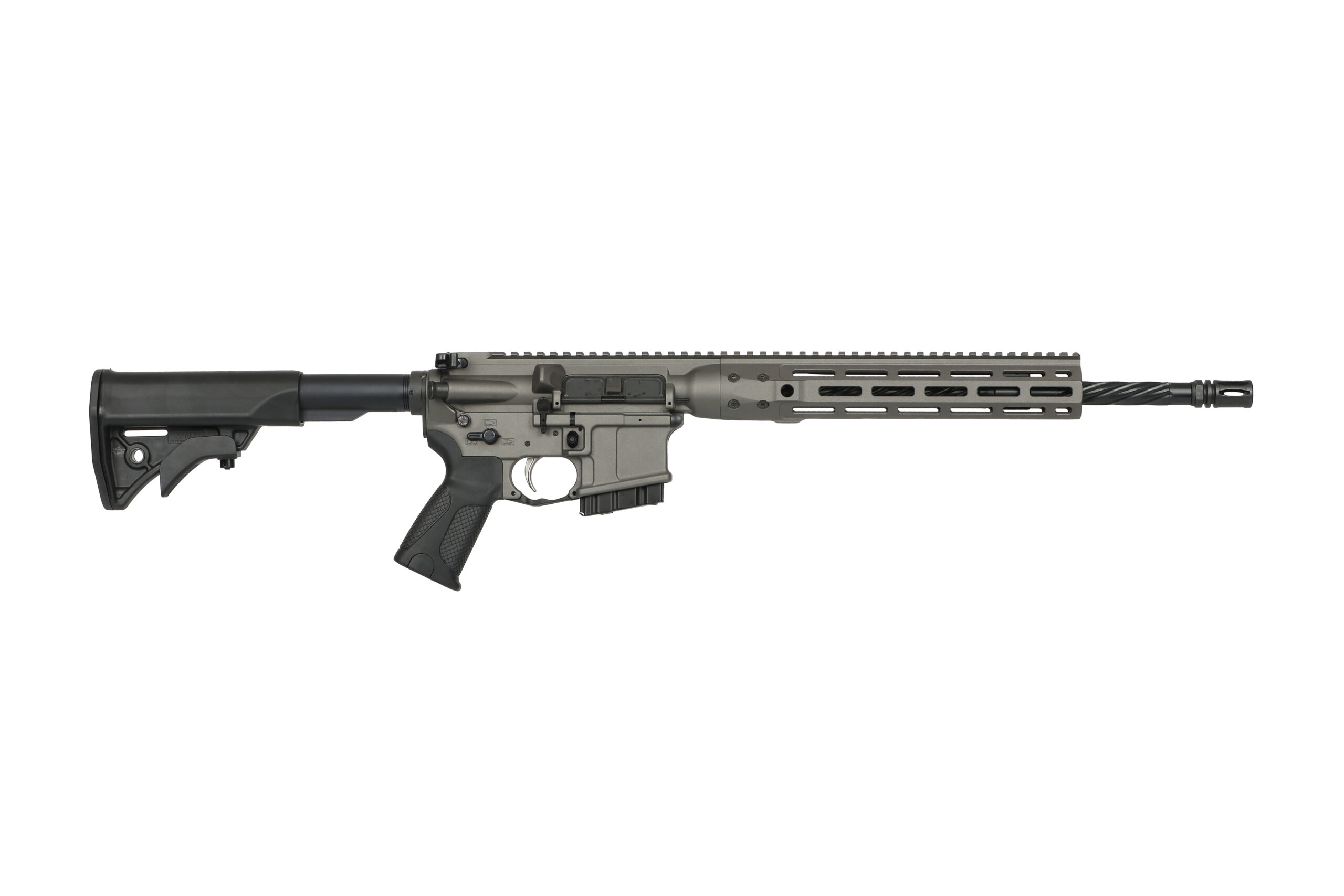 LWRC DI 5.56 GRAY 16″ 10+1 MLOK CA