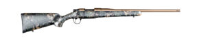 Christensen Arms Mesa FFT .300 PRC 22-inch rifle Burnt Bronze Cerakote with green carbon fiber stock